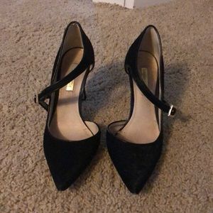 Black Louise et Cie d’orsay calfhair pump